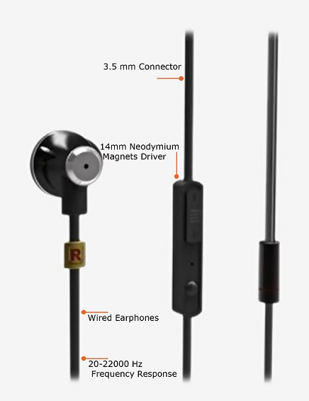 India Desire : Buy Croma VT-180 In the Ear Headphone in Just Rs 194 From Tata Cliq [Regular Price Rs 649]